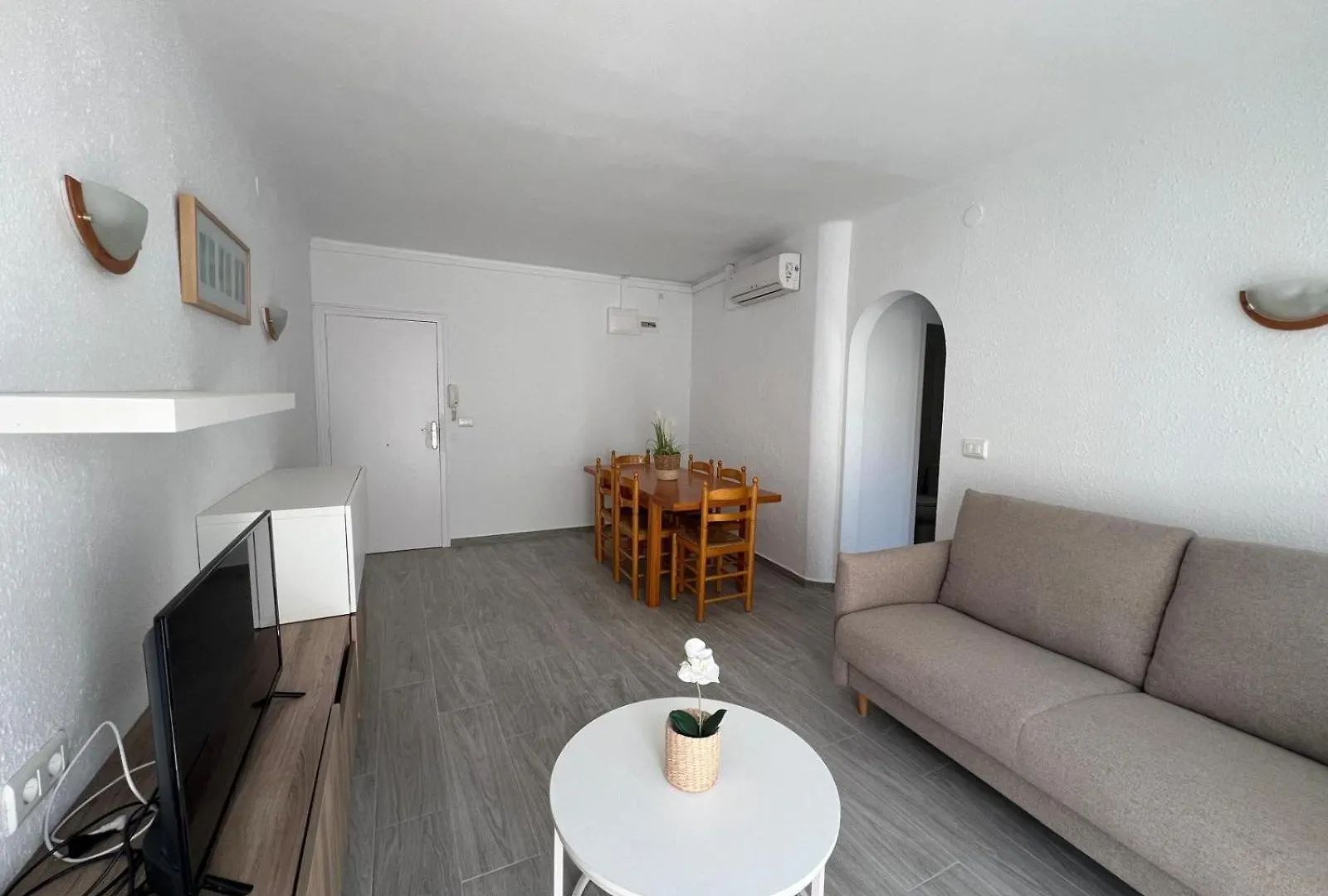 Bonito Apartamento En El Centro De Rosas Av-79 İspanya